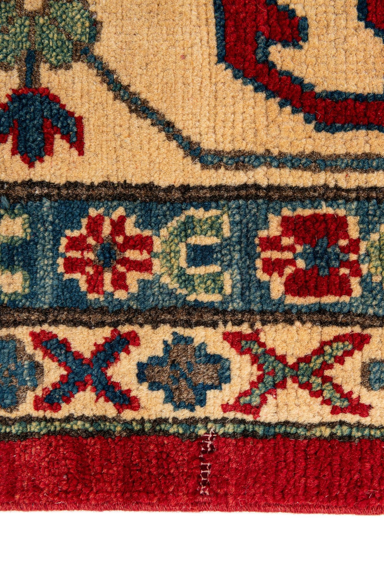 9' 2 x 12' 2 Hand Knotted Kazak Rug