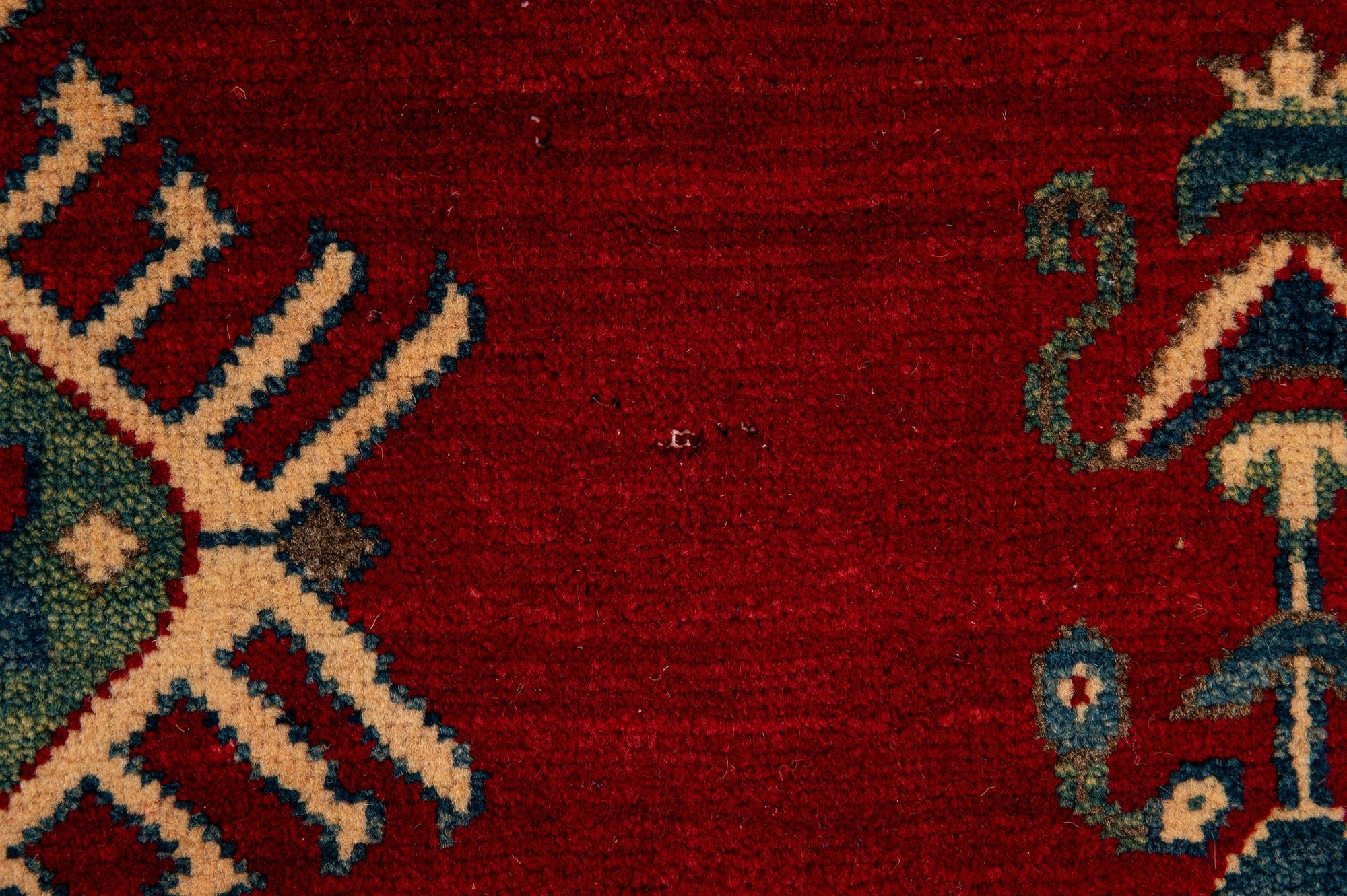 9' 2 x 12' 2 Hand Knotted Kazak Rug