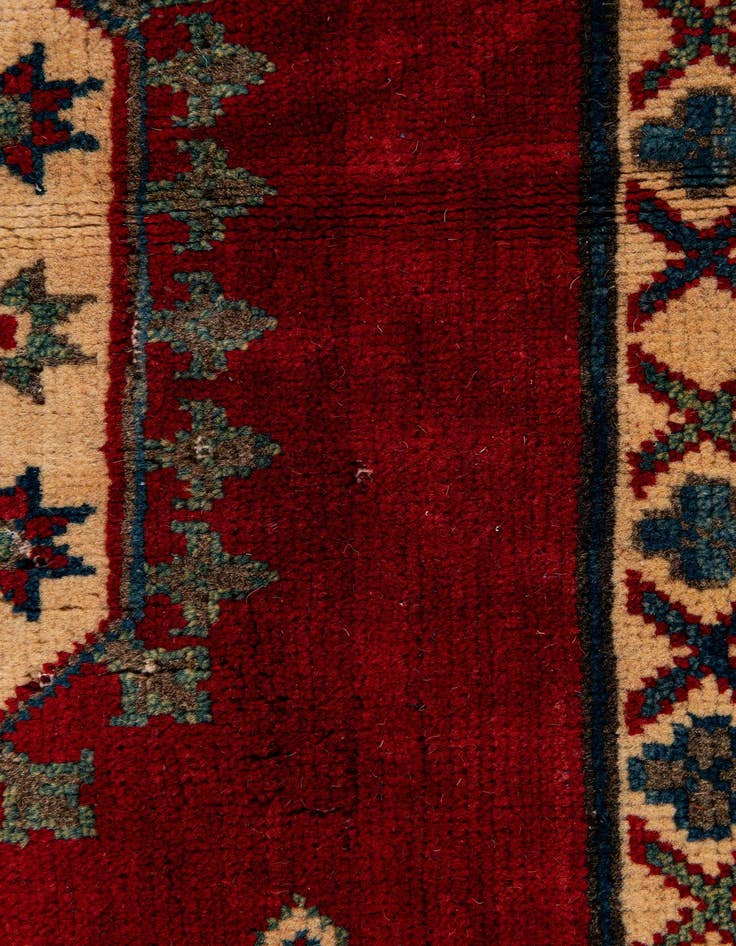 Detail image of 9' 2 x 12' 2 Hand Knotted Kazak Rug
