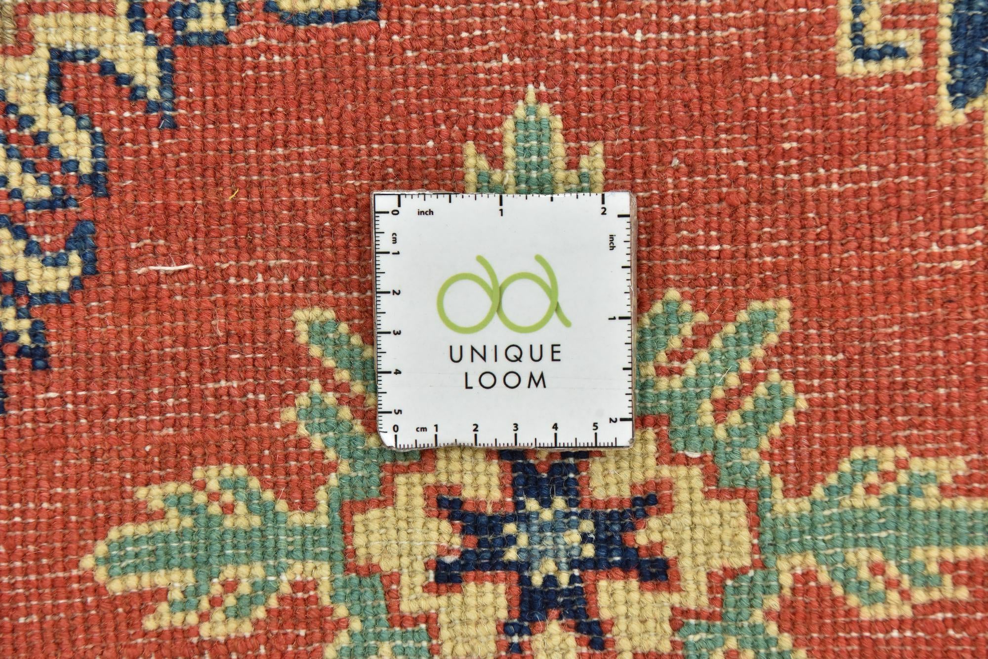 6' 9 x 9' 10 Hand Knotted Kazak Rug