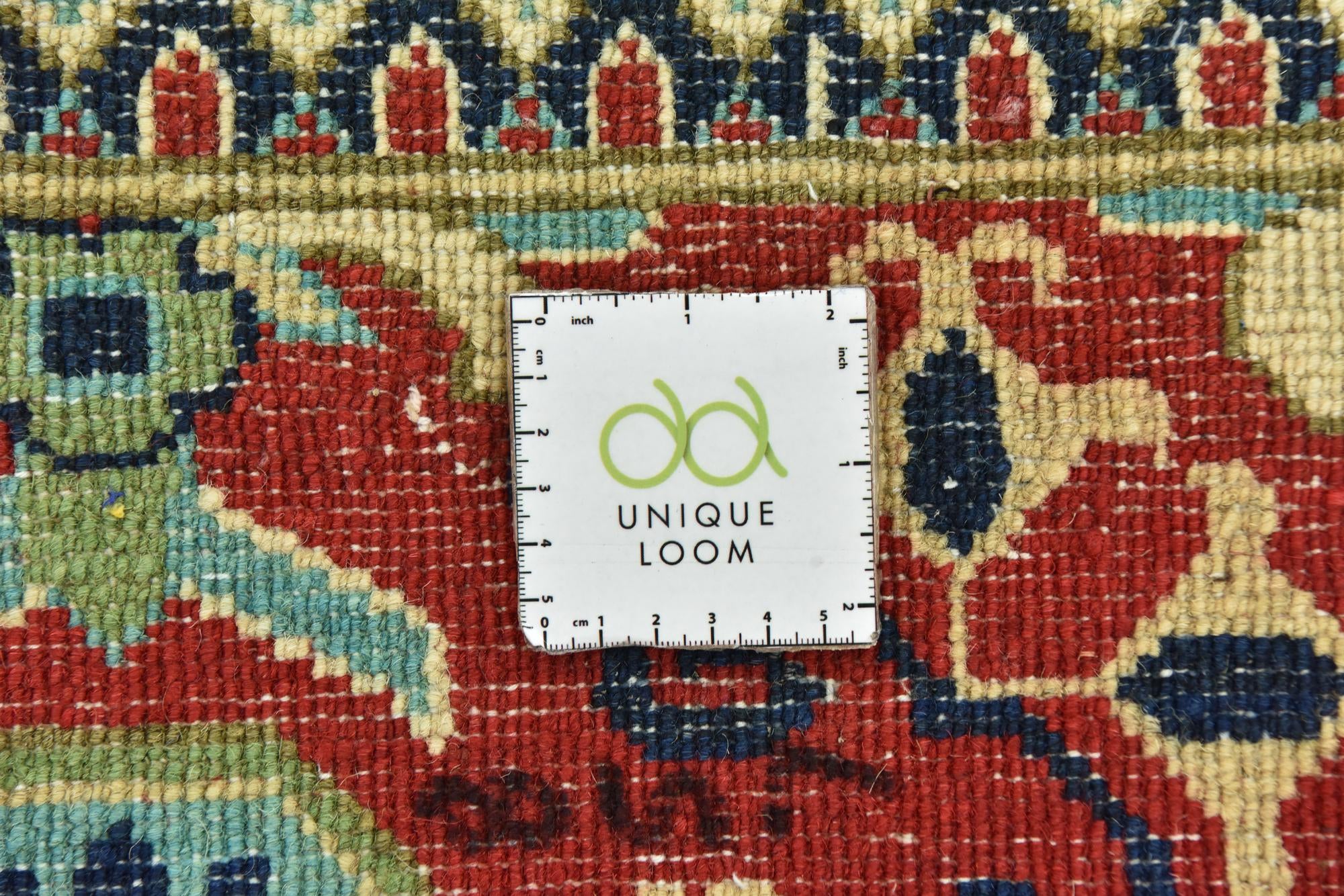 6' 8 x 9' 7 Hand Knotted Kazak Rug