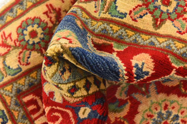 4' 3 x 6' 3 Hand Knotted Kazak Rug