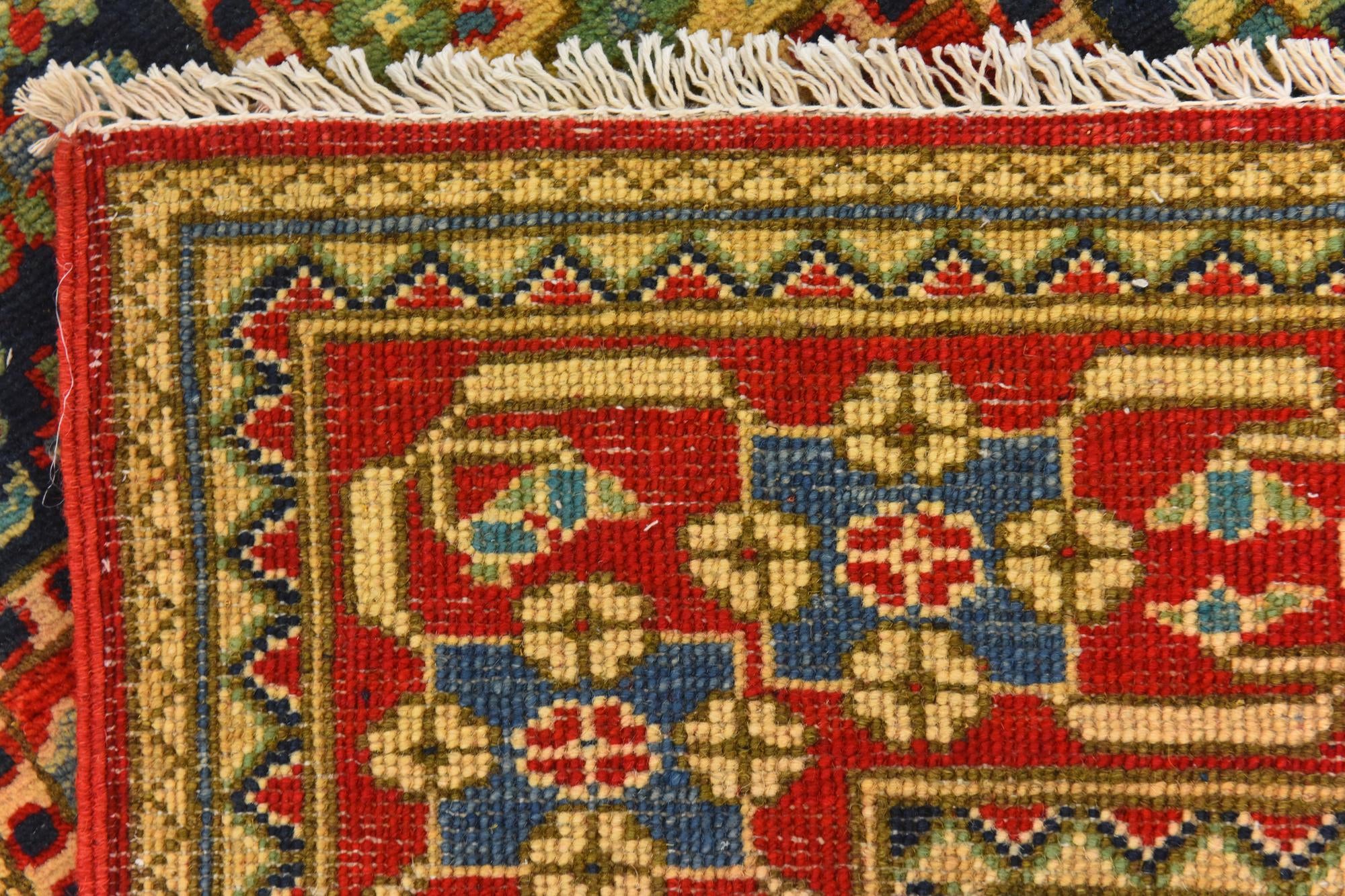 5' x 6' 7 Hand Knotted Kazak Rug