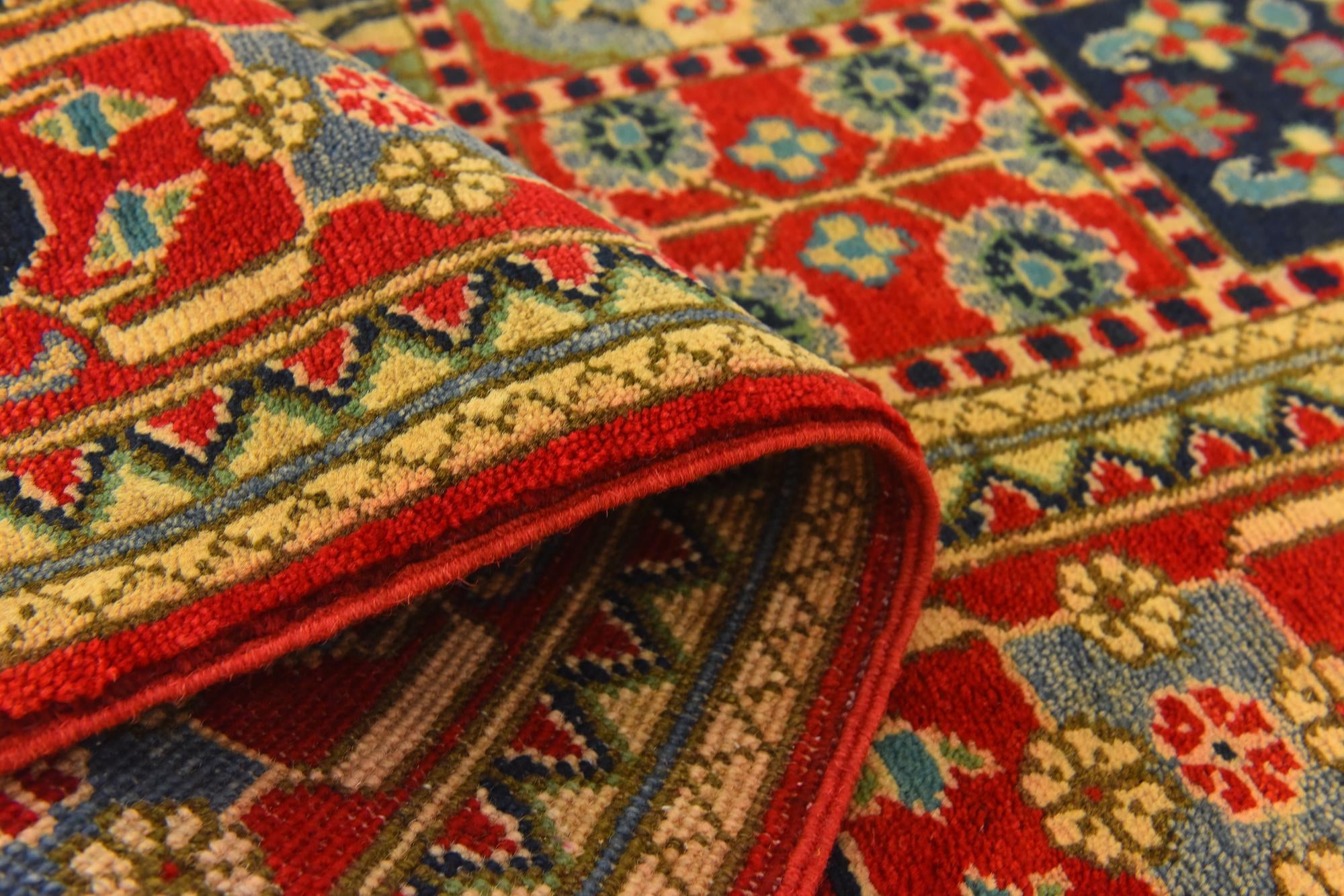 5' x 6' 7 Hand Knotted Kazak Rug