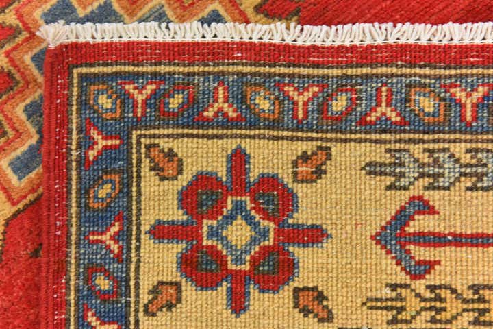5' x 6' 6 Hand Knotted Kazak Rug
