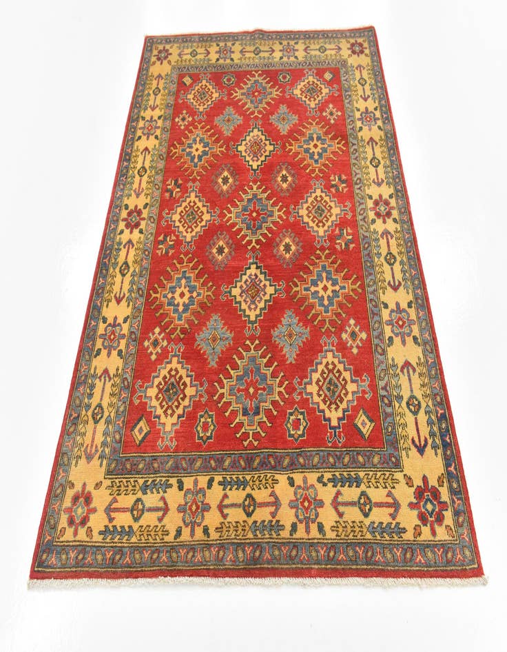 Detail image of 5' x 6' 6 Hand Knotted Kazak Rug