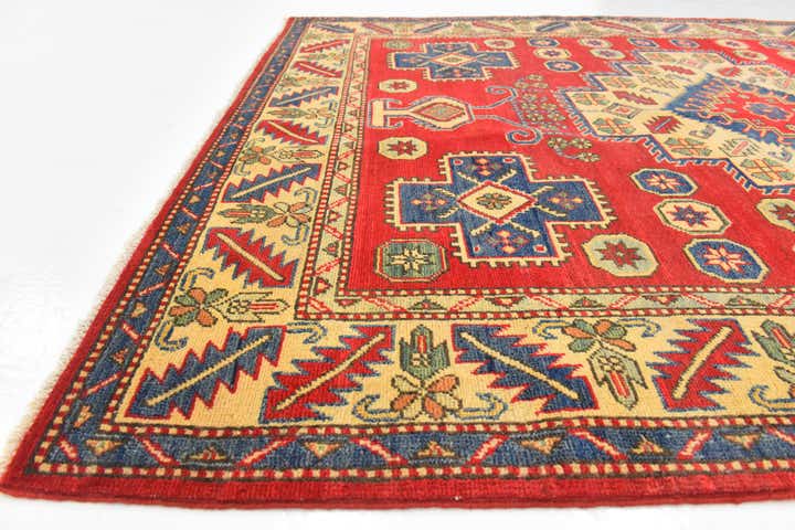 5' 2 x 7' Hand Knotted Kazak Rug