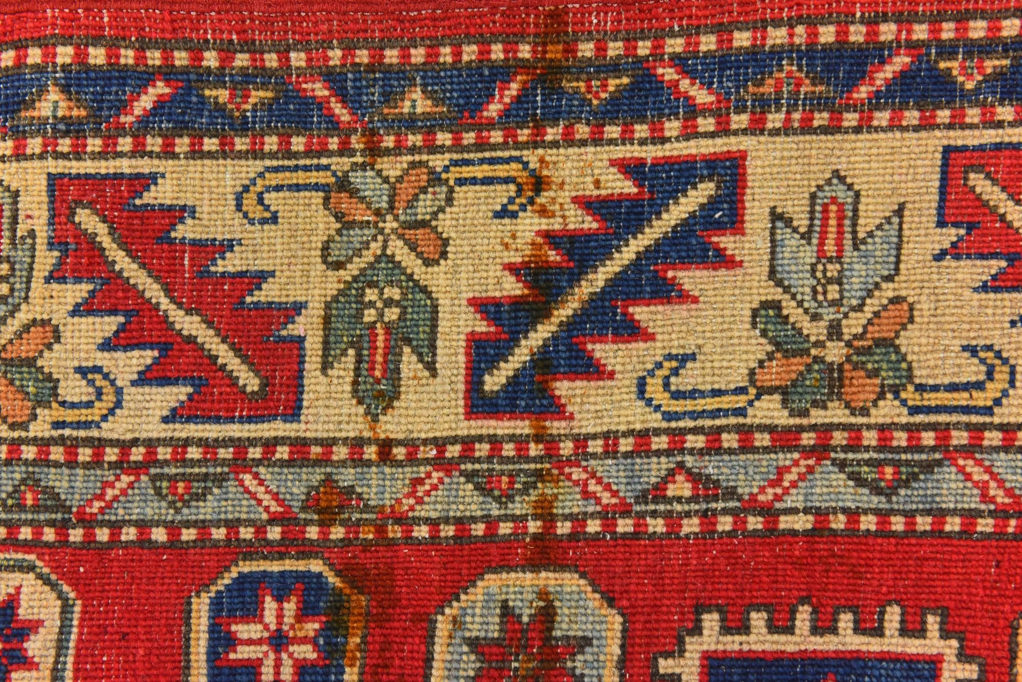 5' 2 x 7' Hand Knotted Kazak Rug
