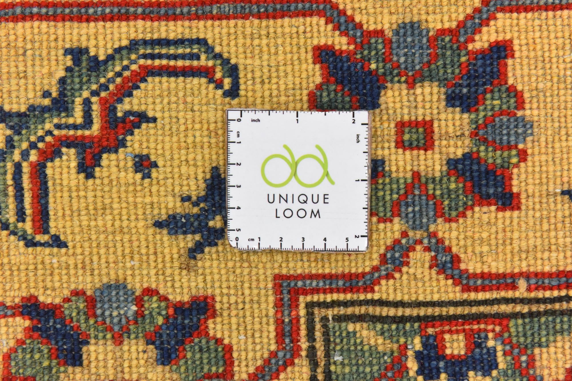 6' 7 x 9' 6 Hand Knotted Kazak Rug