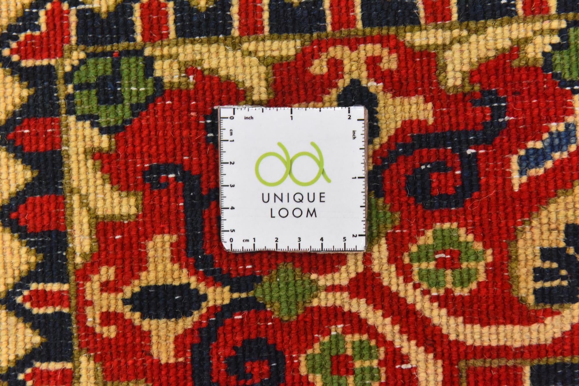 6' 11 x 9' 5 Hand Knotted Kazak Rug