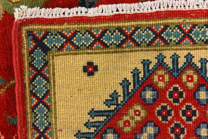 6' 1 x 10' 1 Hand Knotted Kazak Rug