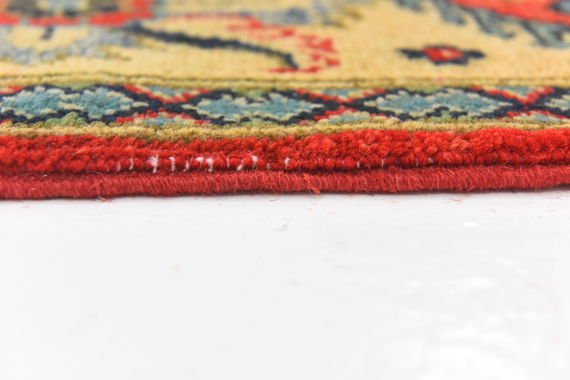 6' 1 x 10' 1 Hand Knotted Kazak Rug