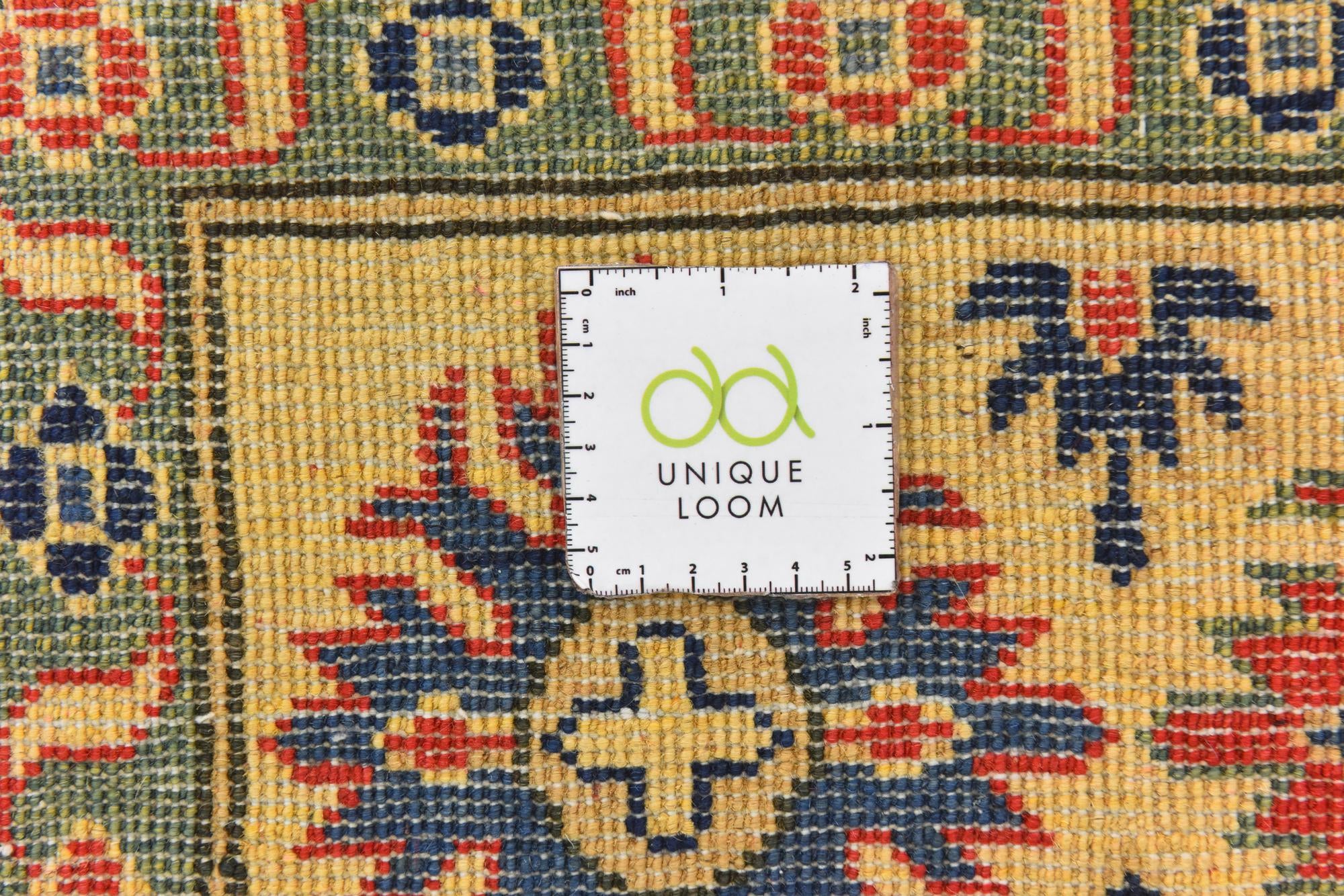 6' 7 x 9' 8 Hand Knotted Kazak Rug