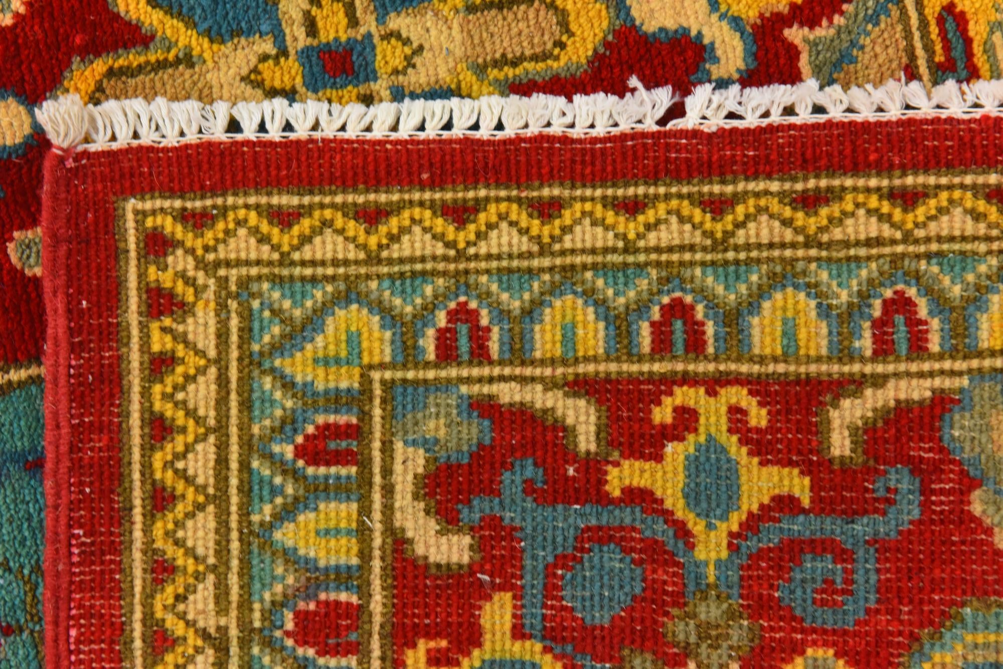 6' 7 x 10' Hand Knotted Kazak Rug