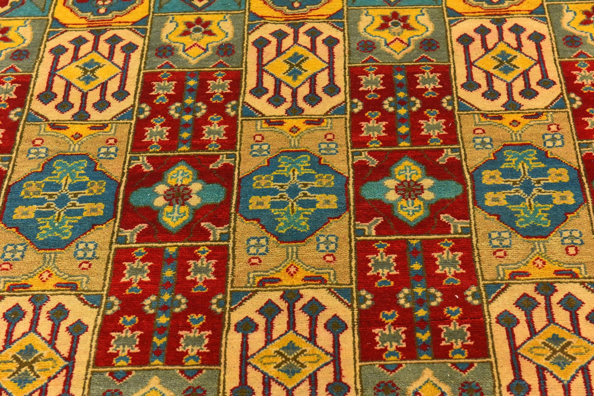 6' 7 x 10' Hand Knotted Kazak Rug