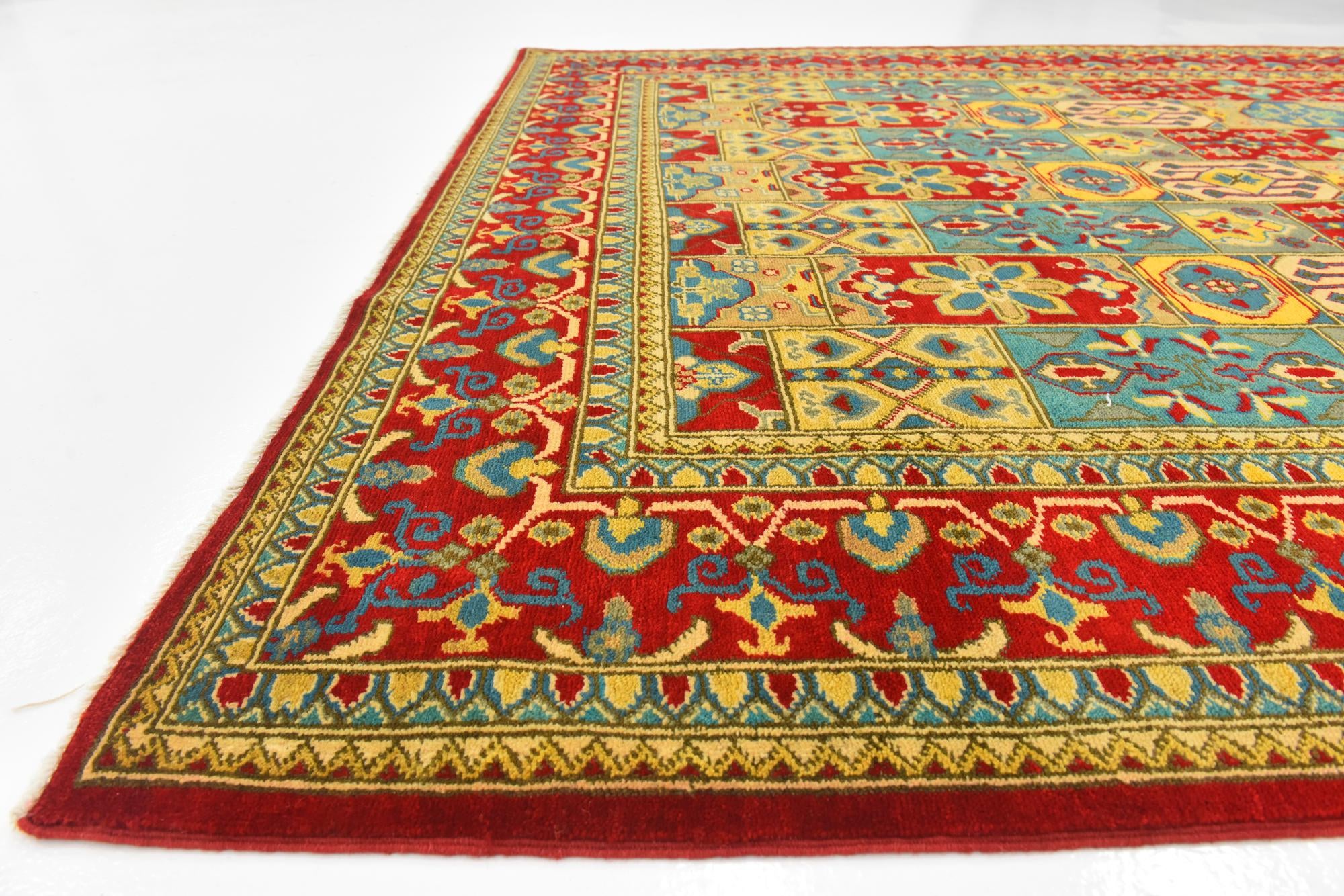 6' 7 x 10' Hand Knotted Kazak Rug