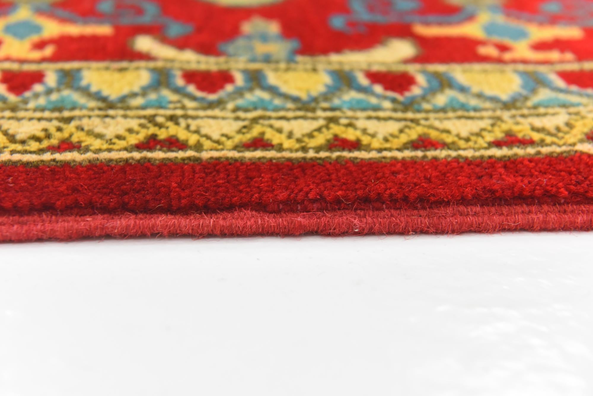 6' 7 x 10' Hand Knotted Kazak Rug