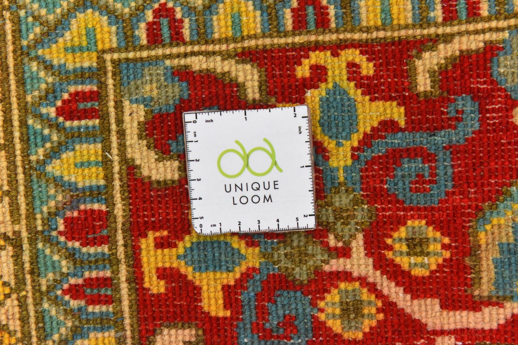6' 7 x 10' Hand Knotted Kazak Rug