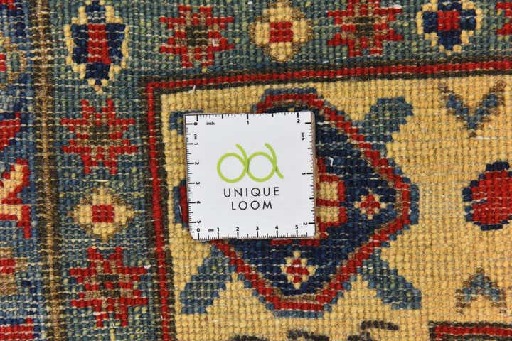 6' 7 x 8' 9 Hand Knotted Kazak Rug