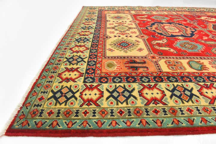 200cm x 305cm anudado a mano Kazak Alfombra