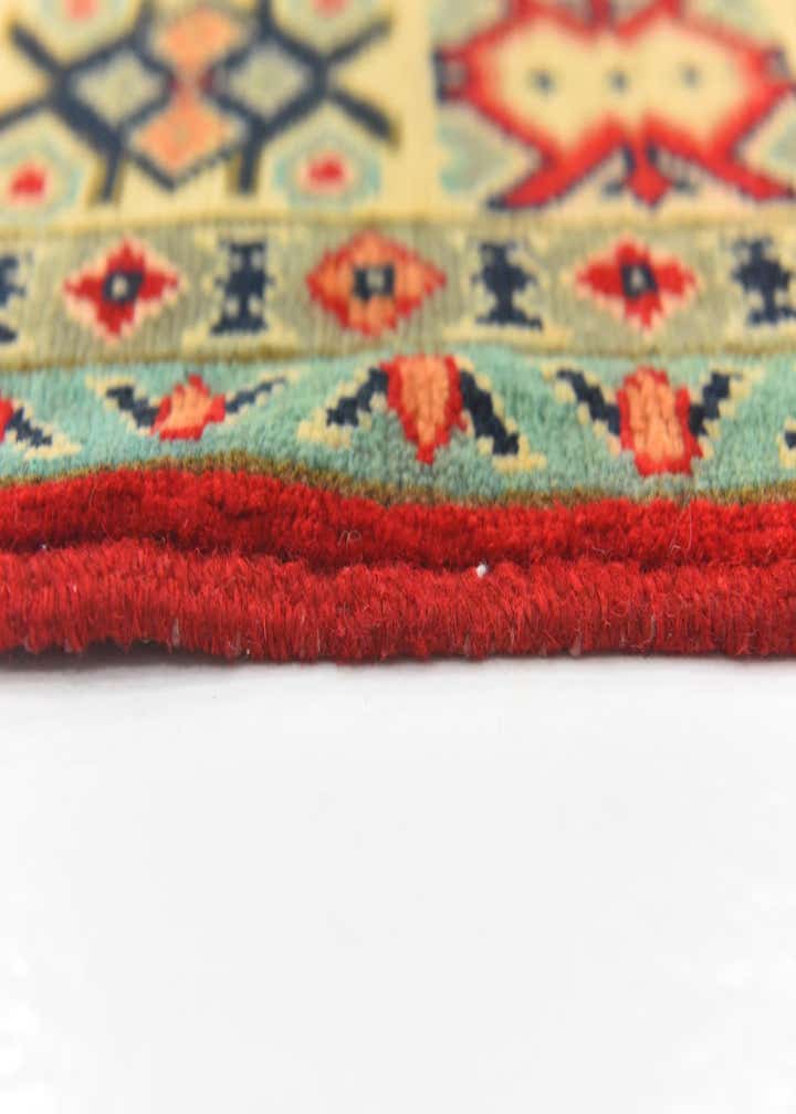 6' 7 x 10' 1 Hand Knotted Kazak Rug