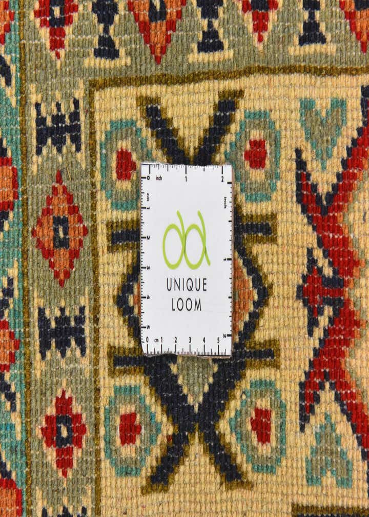 6' 7 x 10' 1 Hand Knotted Kazak Rug