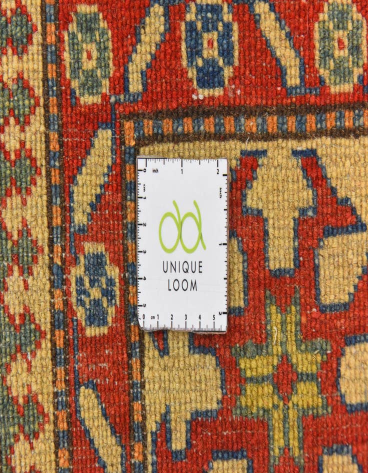 Detail image of 6' 1 x 9' 6  Hand Knotted Kazak Rug