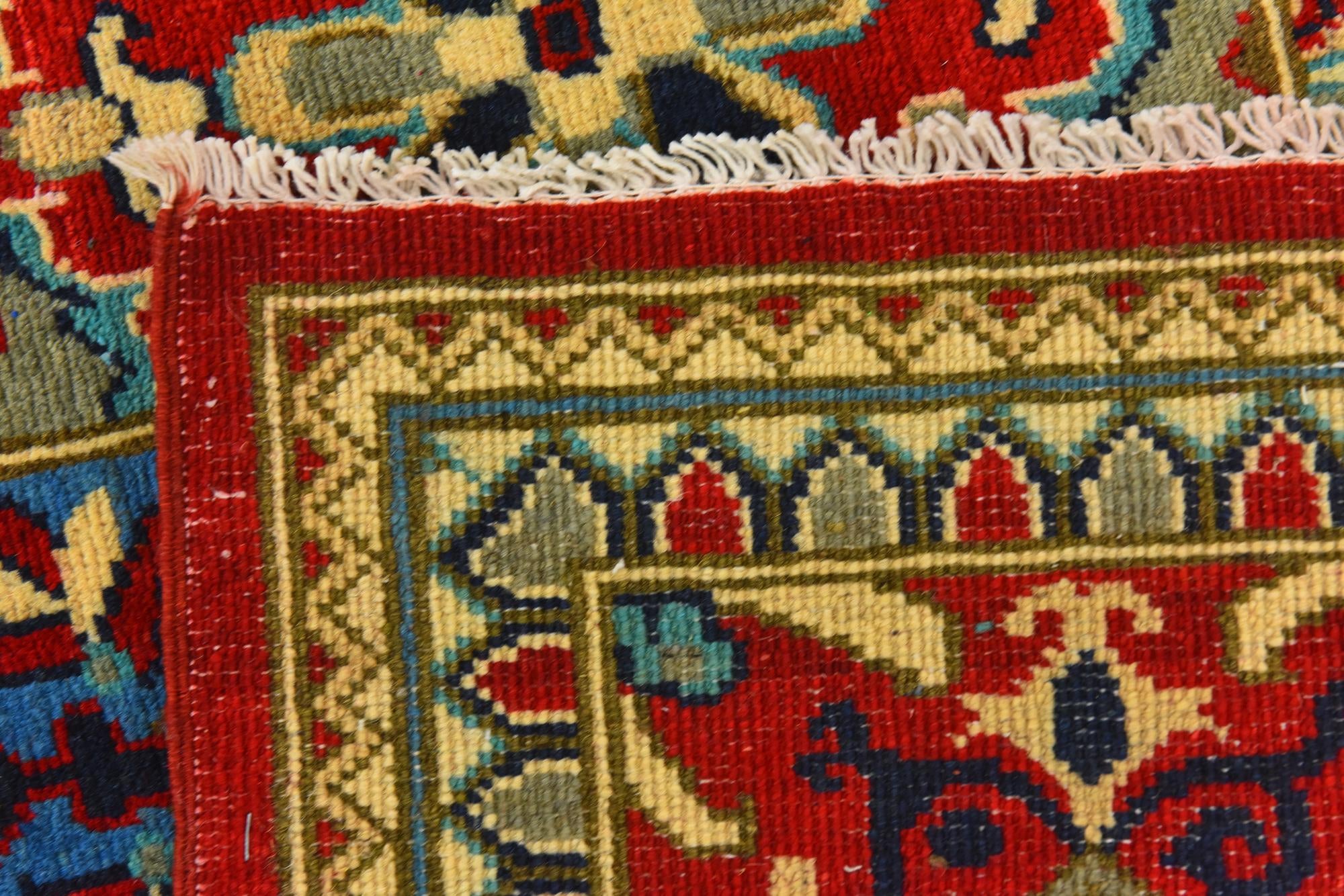 6' 6 x 9' 8 Hand Knotted Kazak Rug