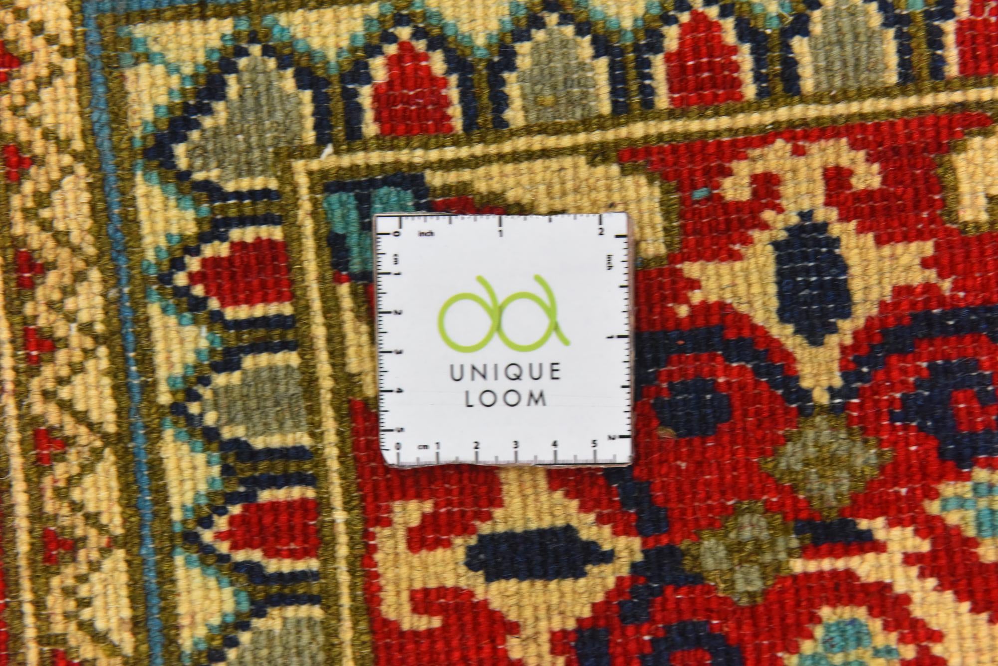 6' 6 x 9' 8 Hand Knotted Kazak Rug
