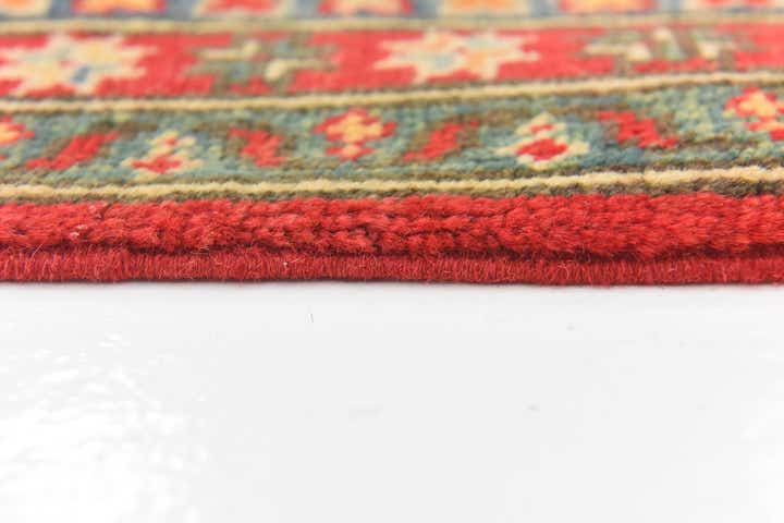6' 7 x 10' 1 Hand Knotted Kazak Rug