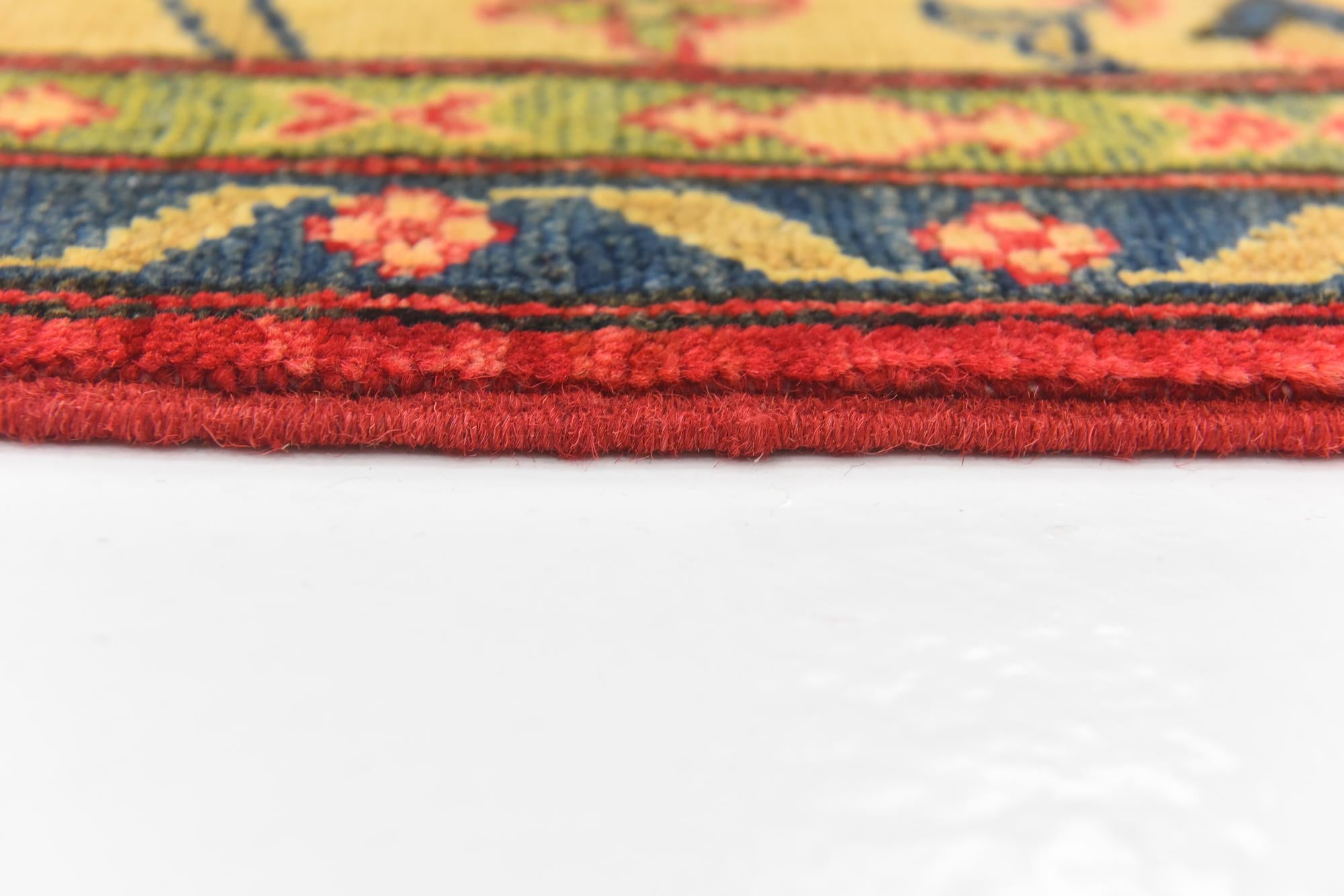 6' 3 x 9' 3 Hand Knotted Kazak Rug
