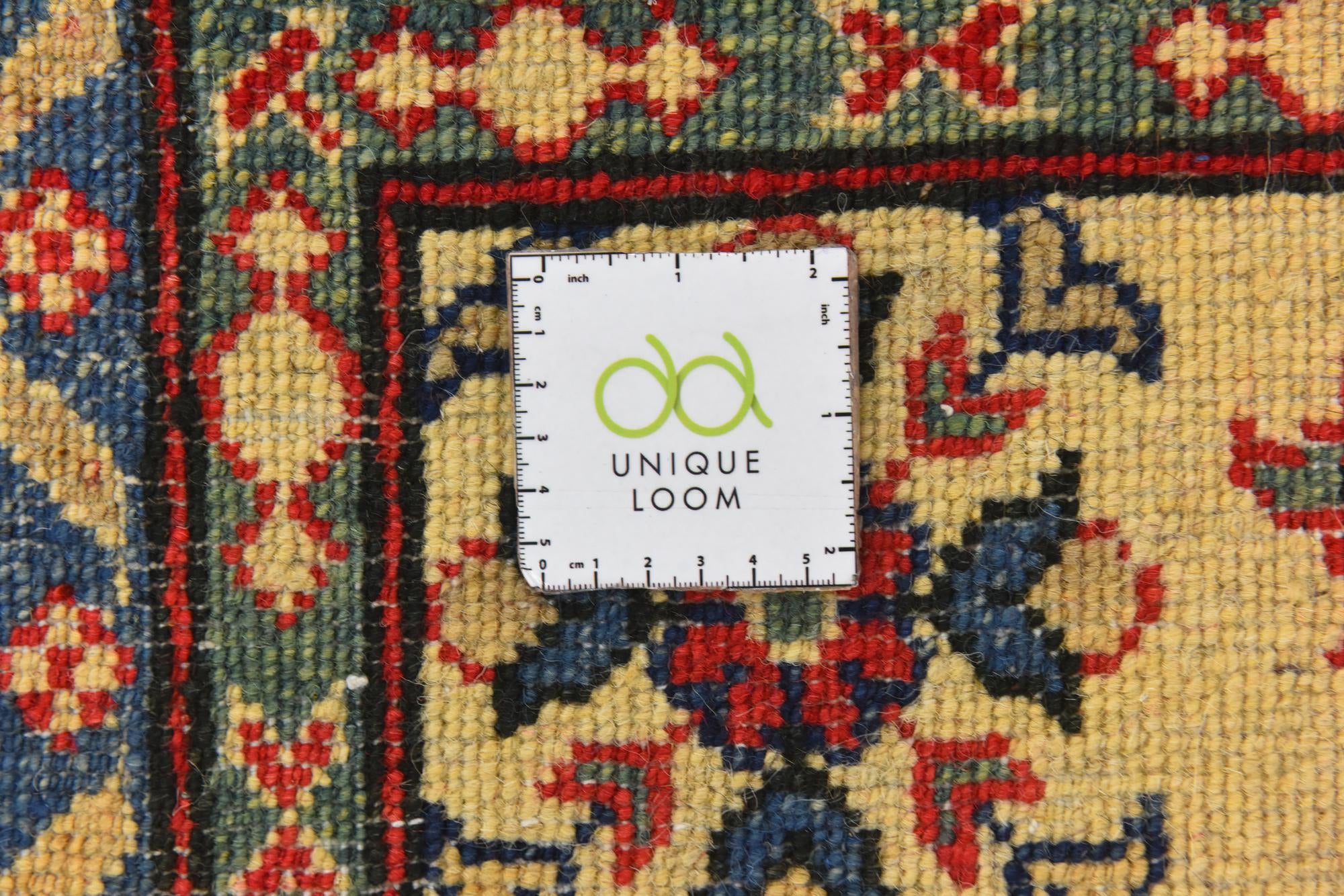 6' 3 x 9' 3 Hand Knotted Kazak Rug