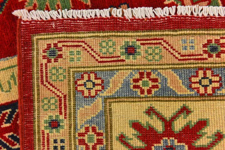 6' 10 x 9' 5 Hand Knotted Kazak Rug