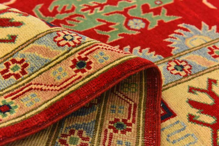 6' 10 x 9' 5 Hand Knotted Kazak Rug