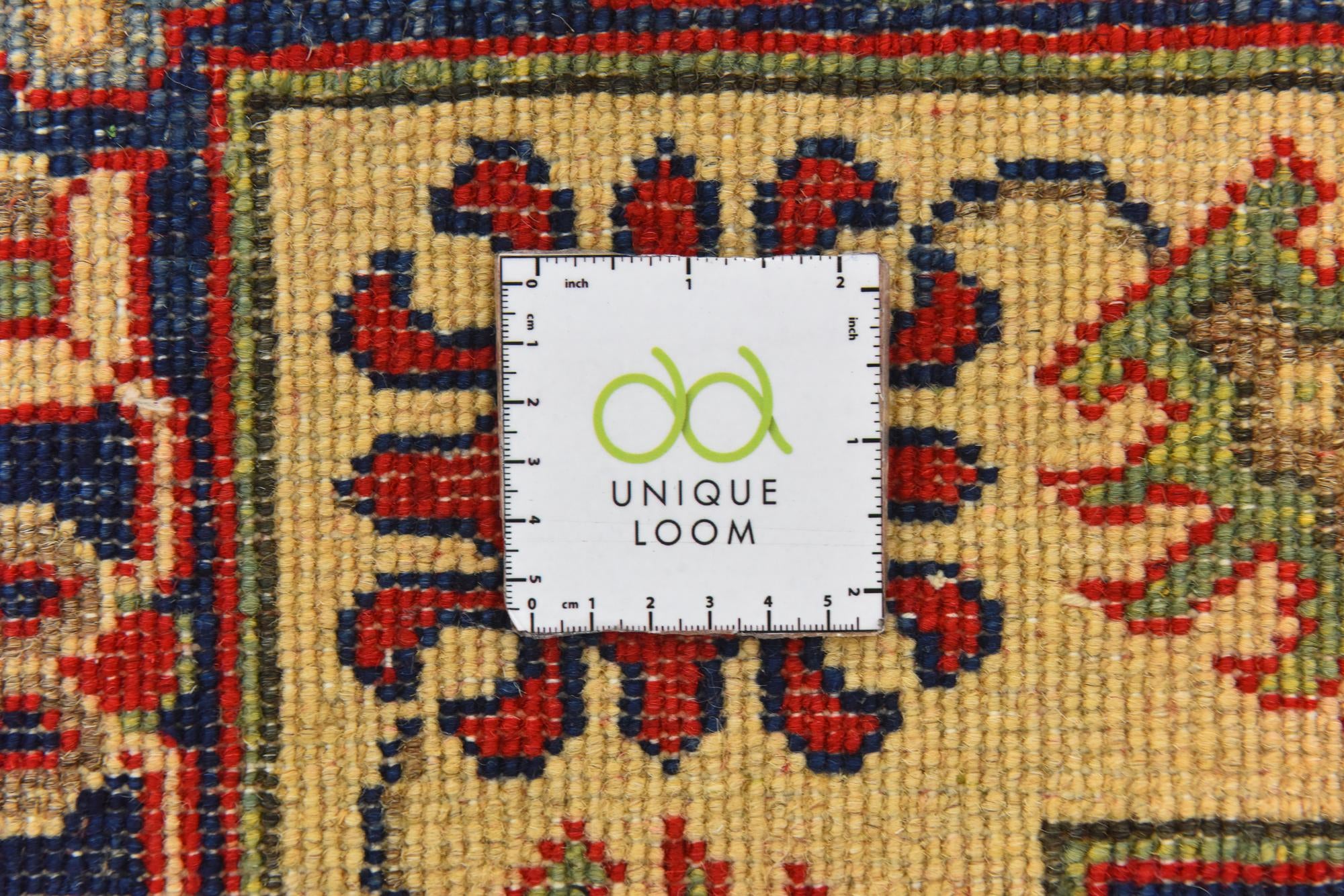 6' x 9' 1 Hand Knotted Kazak Rug