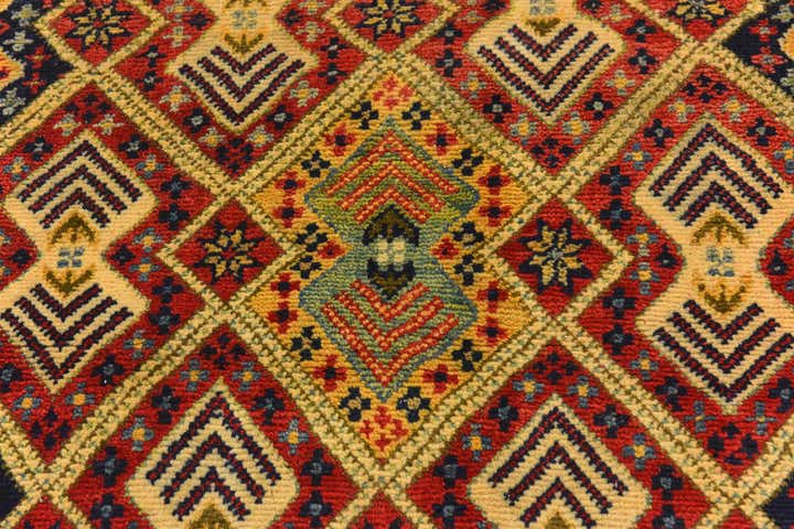 3' 4 x 5' 5 Hand Knotted Kazak Rug
