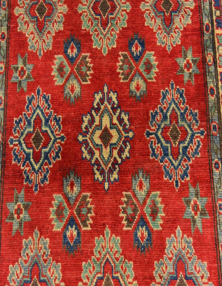 Detail image of 3' 1 x 4' 9  Hand Knotted Kazak Rug