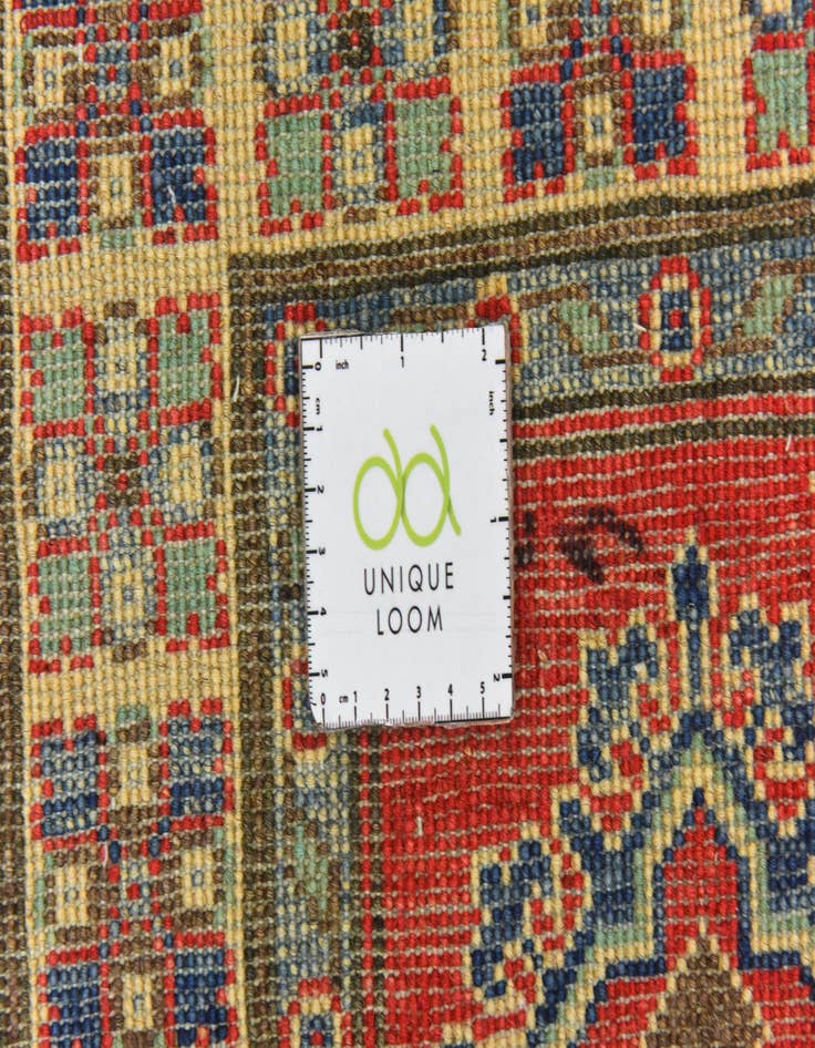 Detail image of 3' 1 x 4' 9  Hand Knotted Kazak Rug