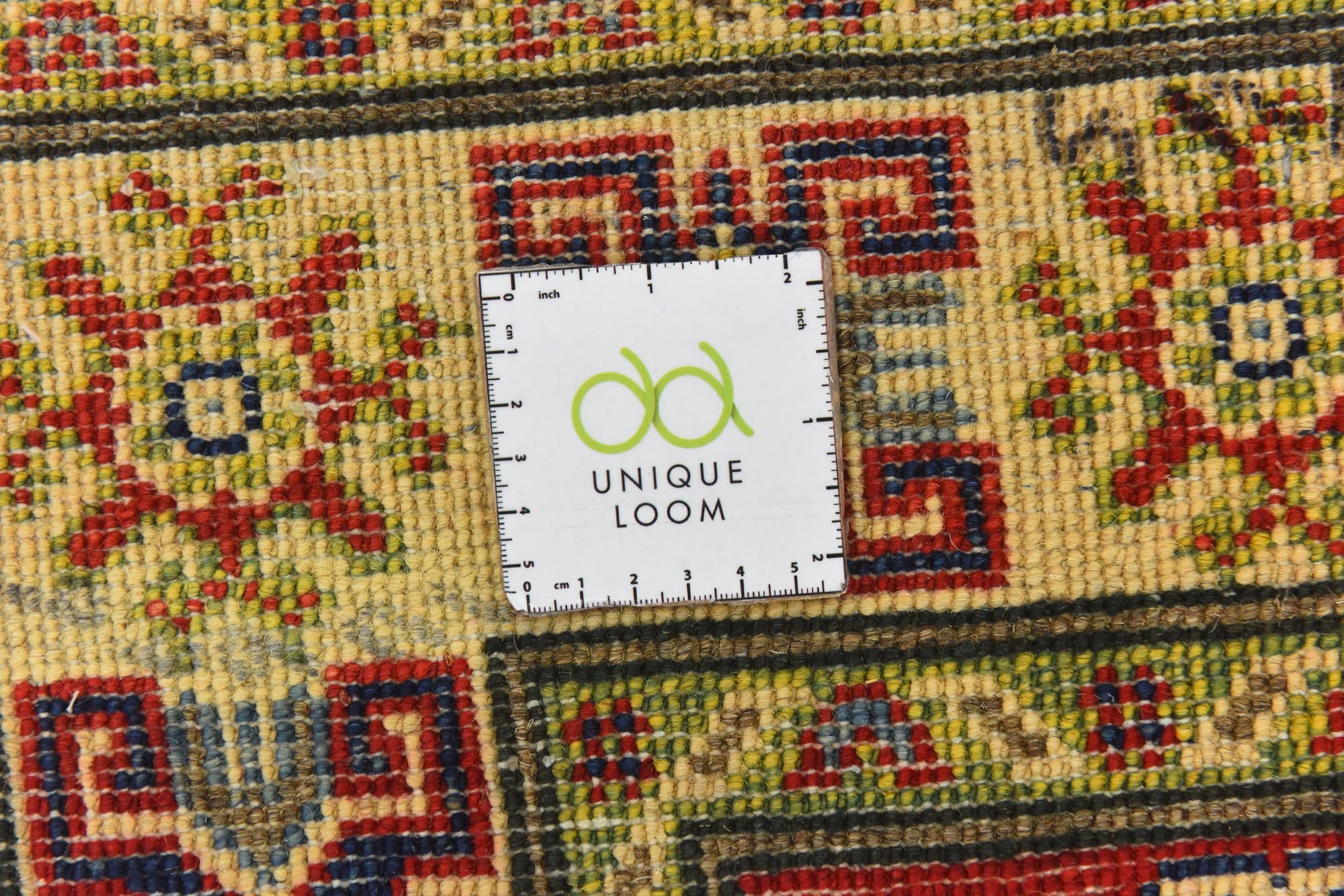 3' 4 x 5' Hand Knotted Kazak Rug
