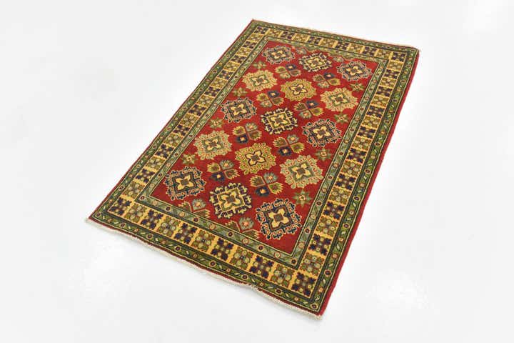 3' 2 x 5' Hand Knotted Kazak Rug