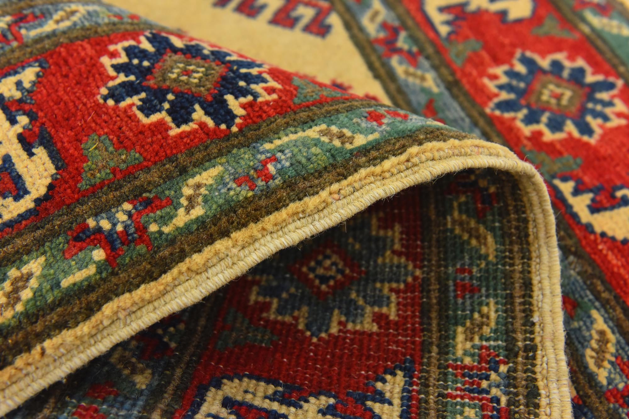 2' 10 x 4' Hand Knotted Kazak Rug