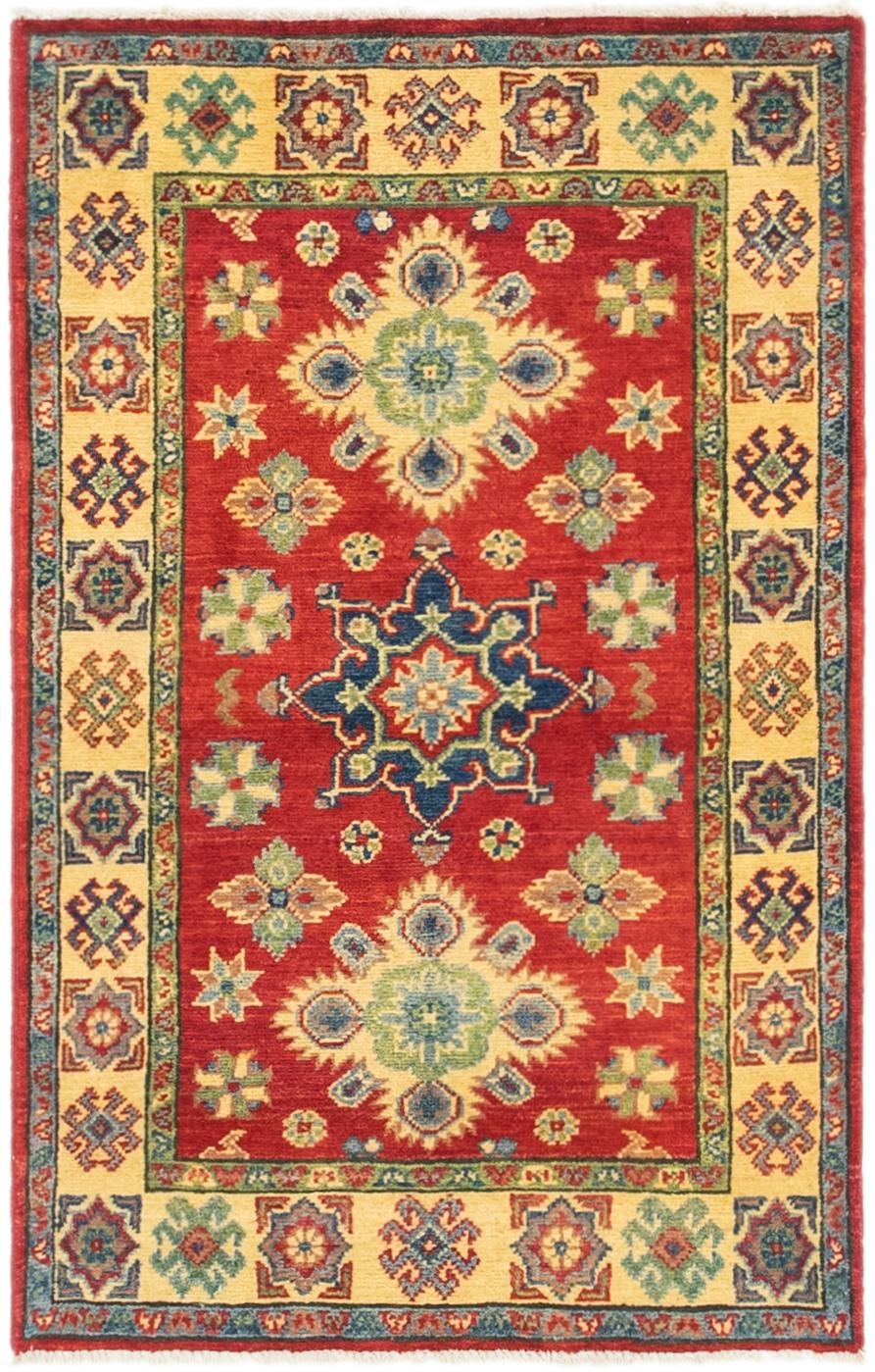 2' 7 x 4' 1 Hand Knotted Kazak Rug