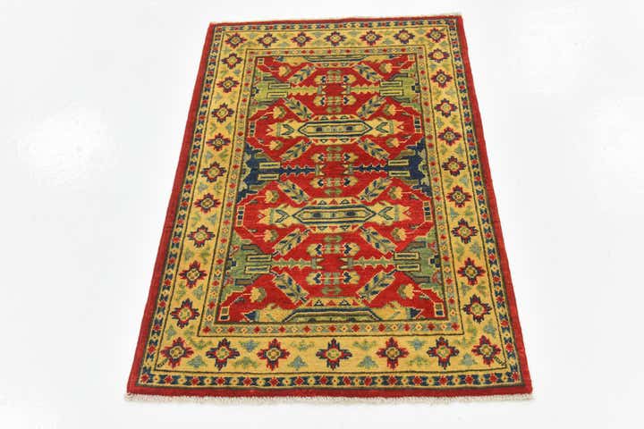 2' 8 x 4' Hand Knotted Kazak Rug