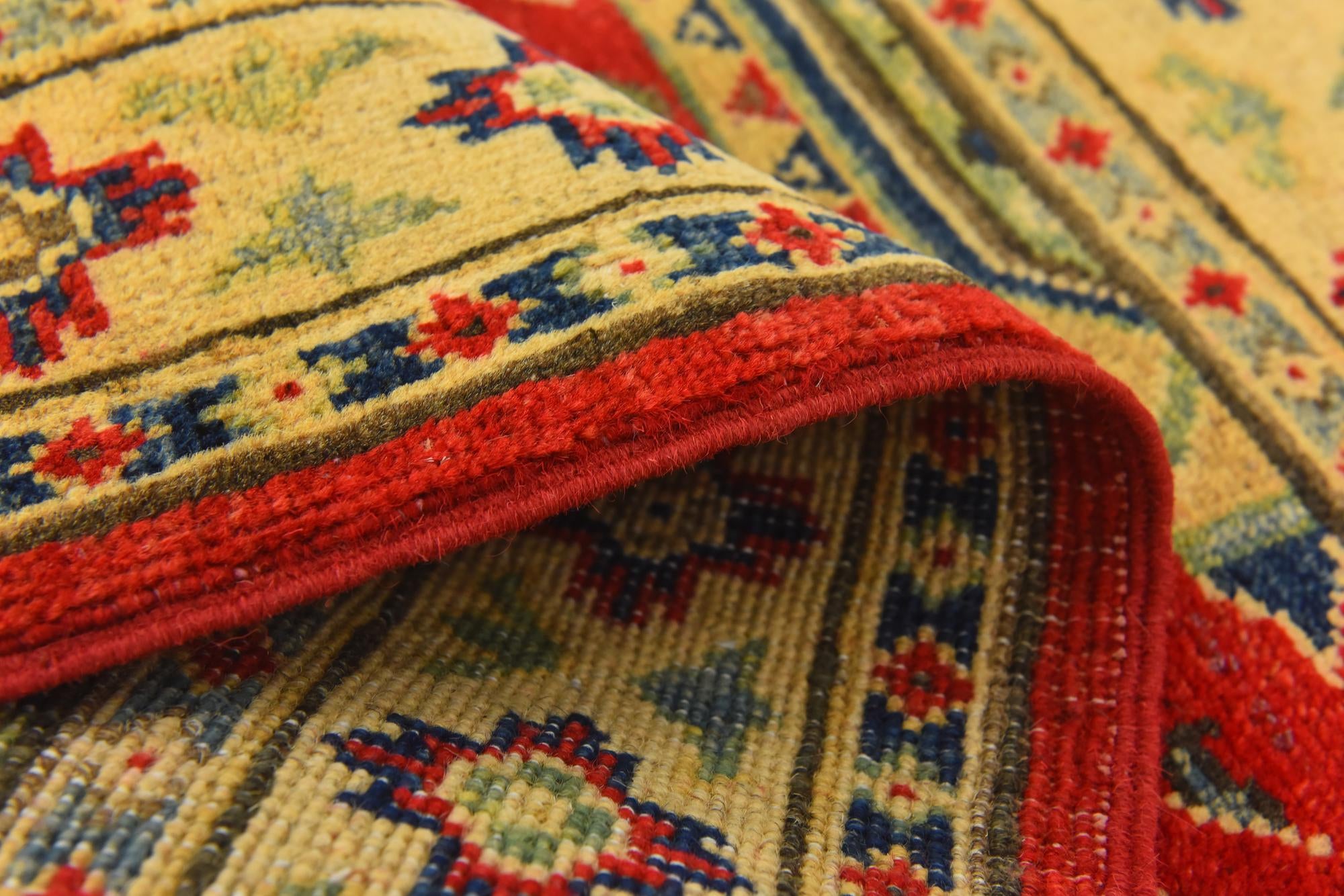 2' 8 x 4' Hand Knotted Kazak Rug