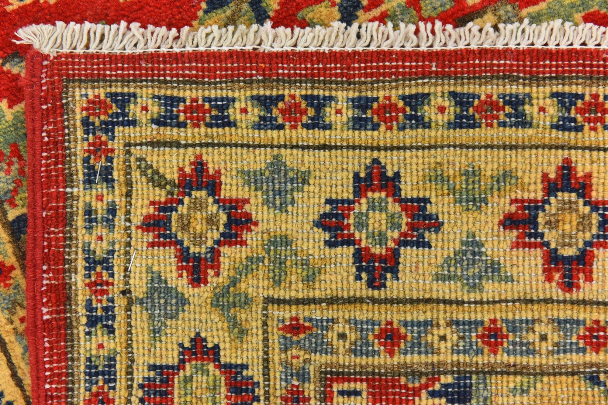 2' 8 x 4' Hand Knotted Kazak Rug