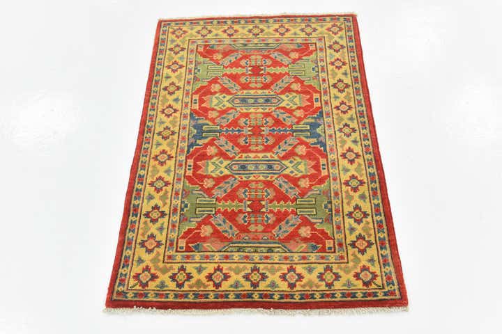 2' 8 x 3' 11 Hand Knotted Kazak Rug