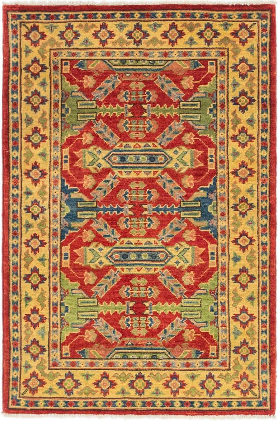 2' 8 x 3' 11 Hand Knotted Kazak Rug