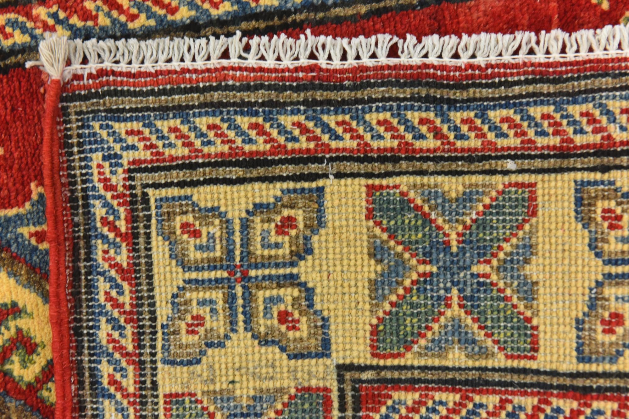 2' 8 x 4' 1 Hand Knotted Kazak Rug