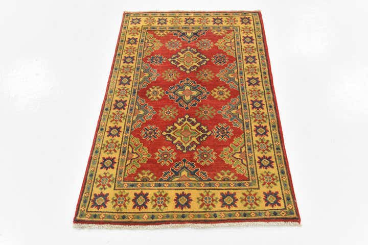 2' 7 x 4' 1 Hand Knotted Kazak Rug