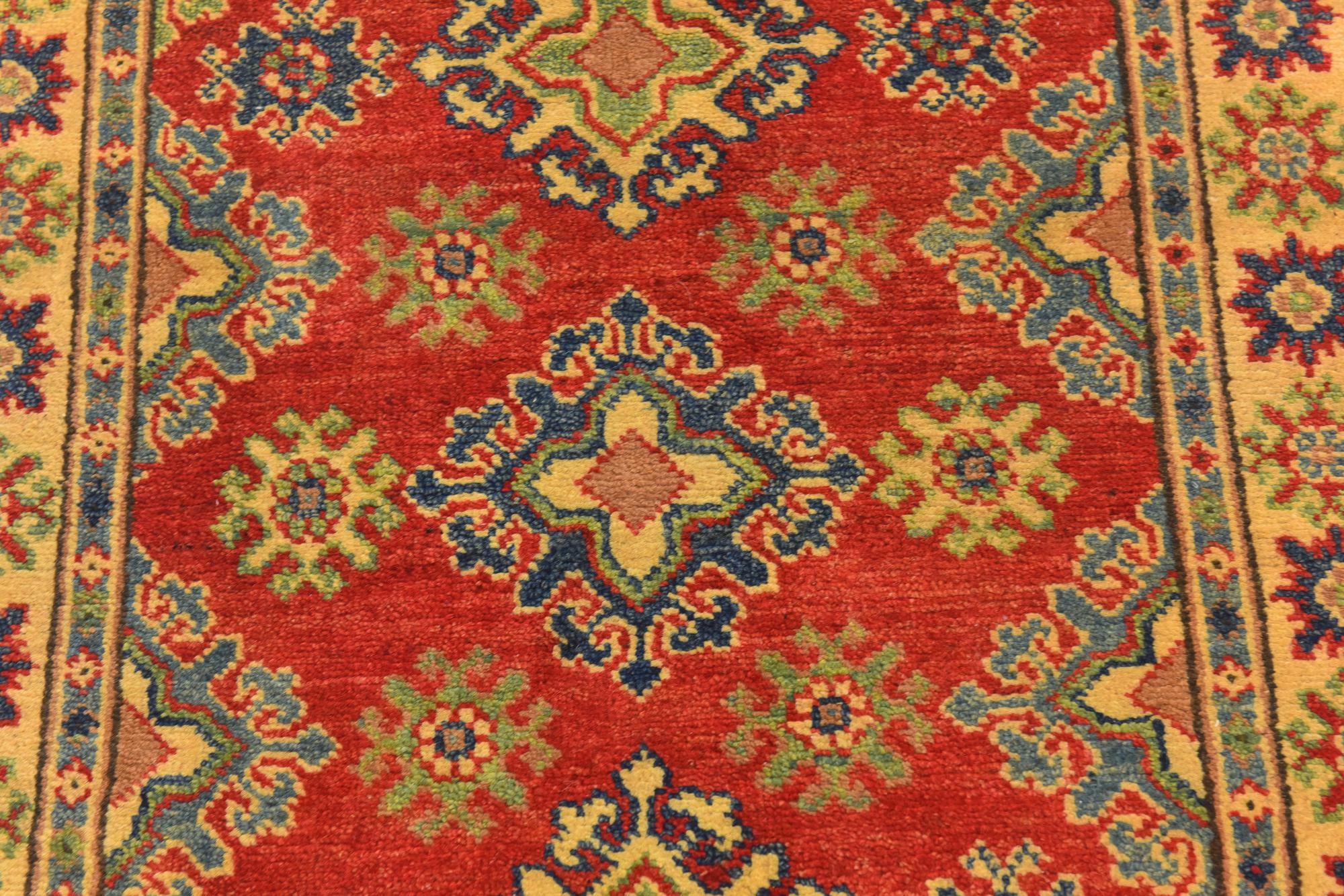 2' 7 x 4' 1 Hand Knotted Kazak Rug